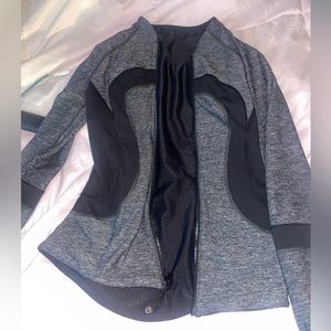 Gray Reversible Lululemon jacket